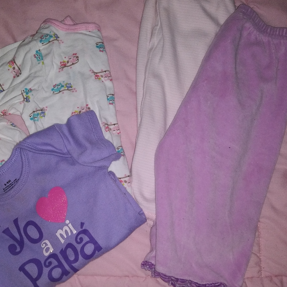 6-9mo jammie combo